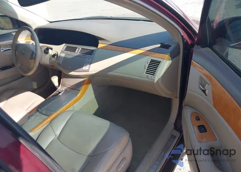 2006 Toyota Avalon Xls z USA, uszkodzony, nr VIN 4T1BK36B06U135490